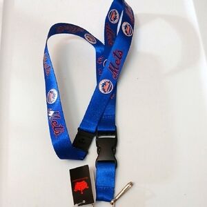 New York Mets Lanyard, Blue, NWT